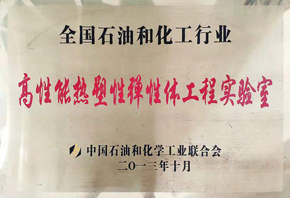 全国石油和化工行业高性能热塑性弹性体工程实验室